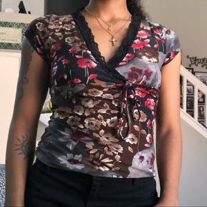 Floral blouse